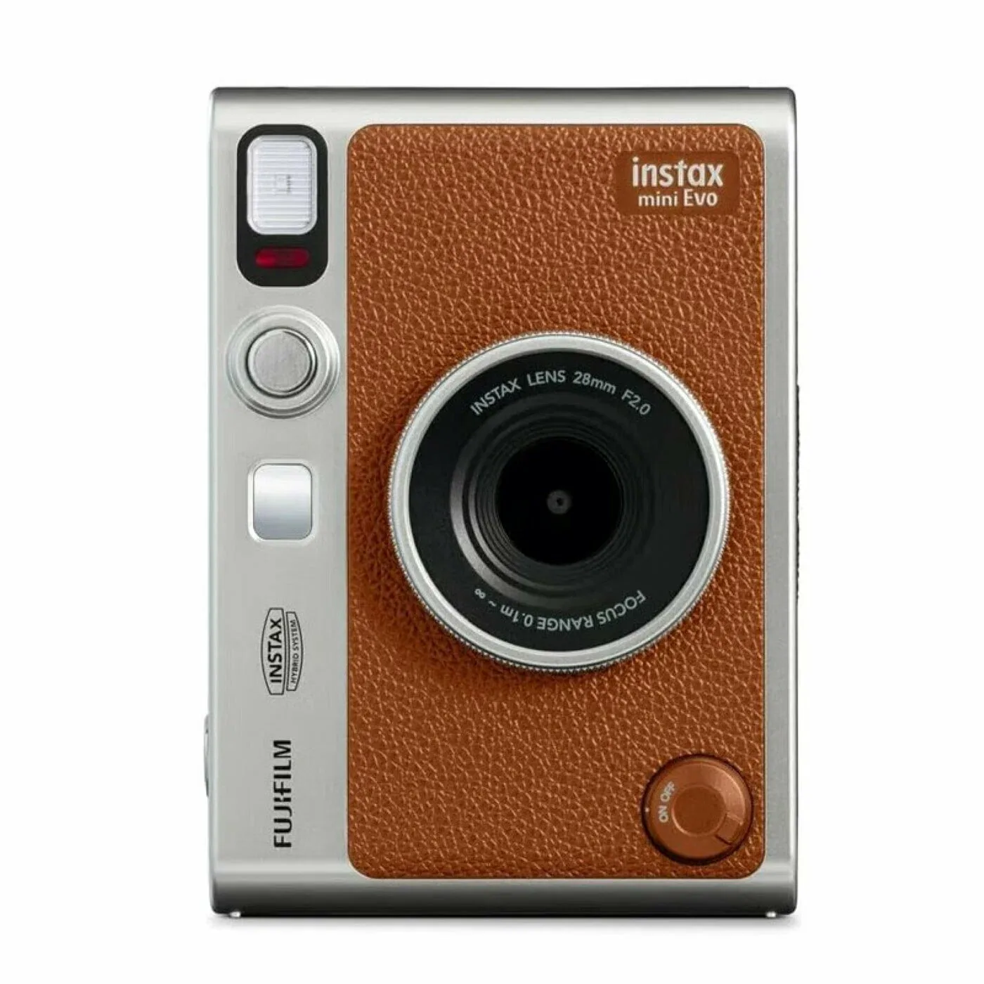 Фотоаппарат моментальной печати Fujifilm Instax Mini EVO,коричневый — Fujifilm, промокод и 100 баллов за отзыв Яндекс Маркет