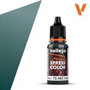 Краска 72462 Vallejo серии Game Color Xpress Starship Steel (Сталь Звездолета) 18мл — Acrylicos Vallejo, скидка по промокоду Яндекс Маркет