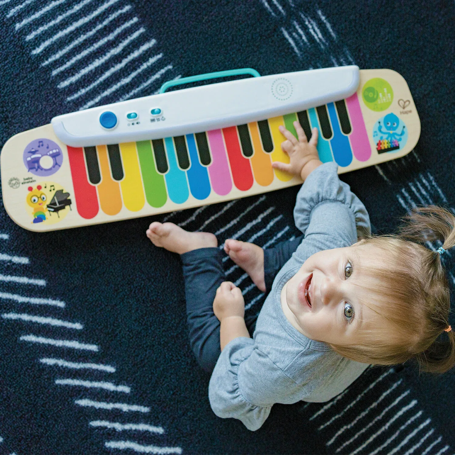 Серия Волшебное прикосновение Hape Музыкальная игрушка для малышей "Синтезатор" 12397_HP ZY — скидка по промокоду Яндекс Маркет