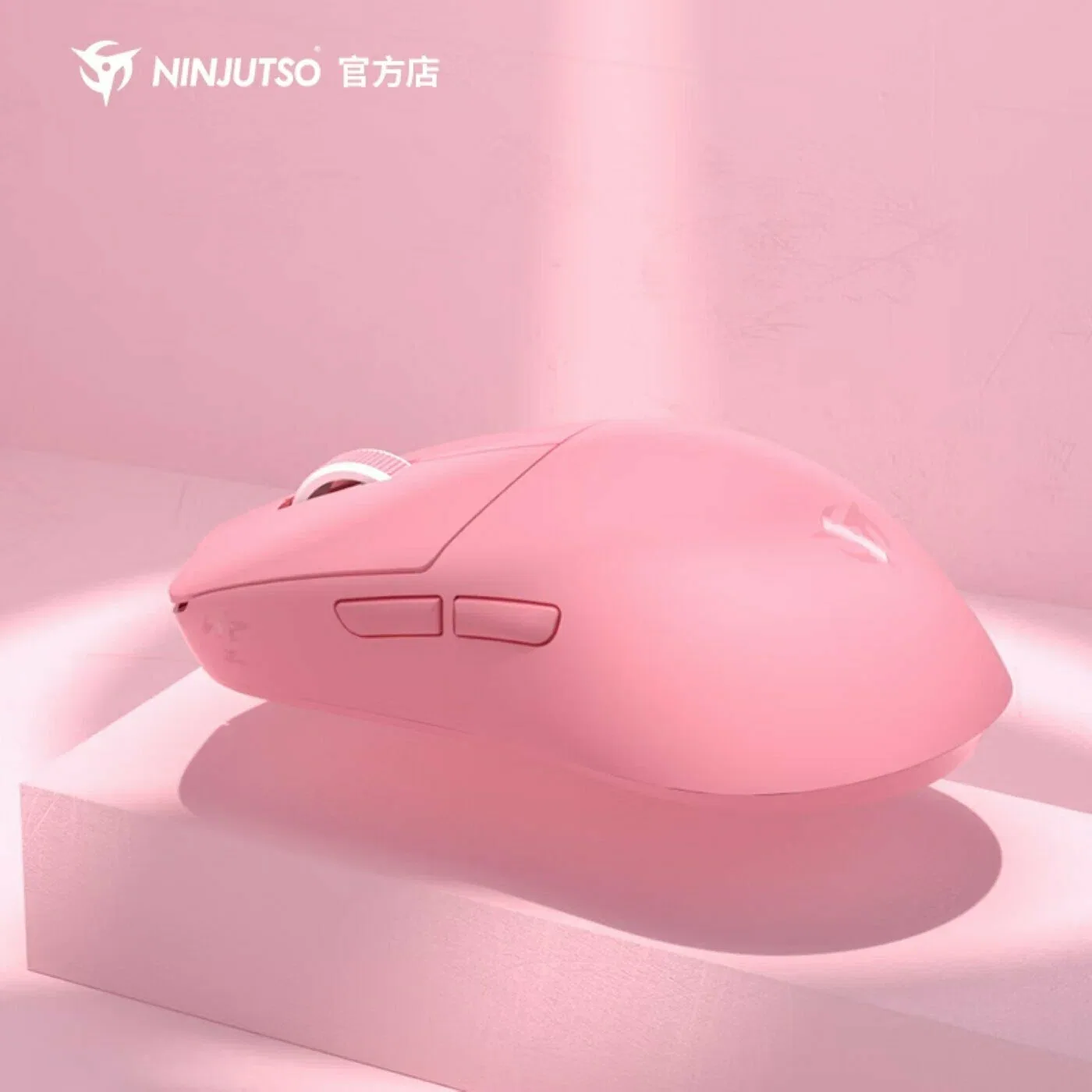Игровая мышь NINJUTSO SORA V2, 8k, 39G, PAW3395, 26000DPI,розовый — Ninjutso, скидка по промокоду Яндекс Маркет