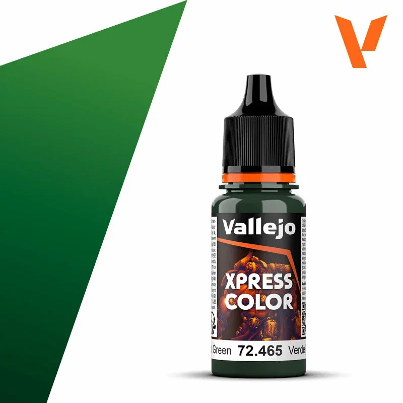 Краска 72465 Vallejo серии Game Color Xpress Forest Green (Зеленый Лес) 18мл — Acrylicos Vallejo, скидка по промокоду Яндекс Маркет