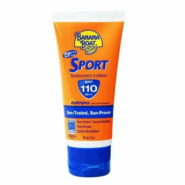 Банановая лодка SPF 110 солнцезащитный крем для всего тела, водостойкий, защита от пота и ультрафиолетовых лучей, 90 мл. — скидка по промокоду Яндекс Маркет