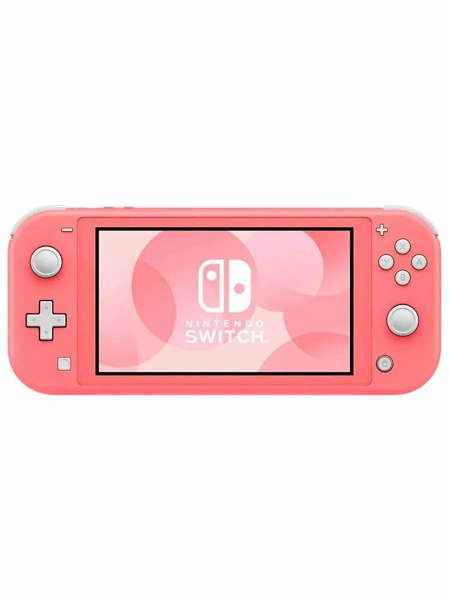 Игровая приставка Nintendo Switch Lite 32 ГБ, без игр, Coral (Коралловый) — Nintendo, скидка по промокоду Яндекс Маркет