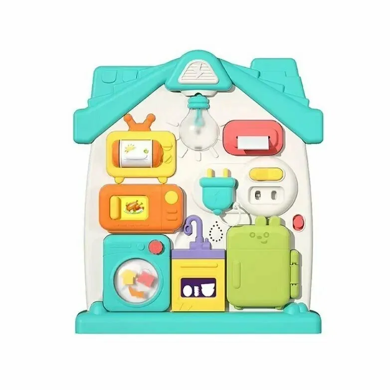 Игрушка-головоломка Busy Cabin, многофункциональная, для детей, пластик — скидка по промокоду Яндекс Маркет