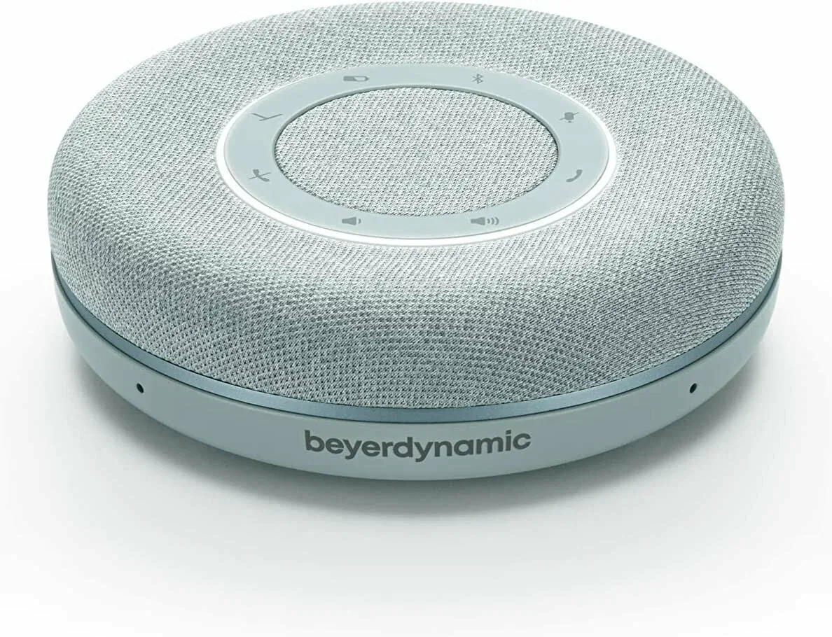 Портативная Bluetooth-колонка Beyerdynamic SPACE, многофункциональный динамик для совещаний, работы и развлечений, Blue — Beyerdynamic, скидка по промокоду Яндекс Маркет