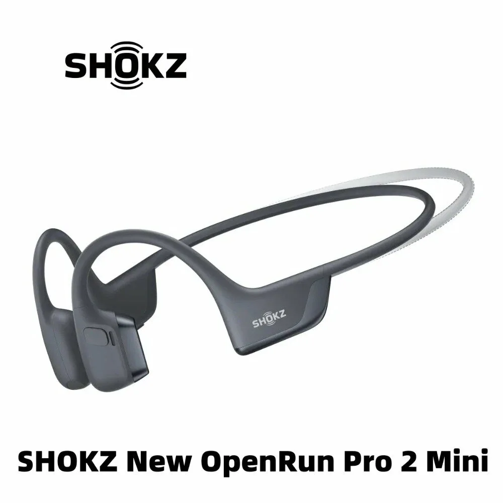 SHOKZ Openrun Pro 2 Mini S821 Bluetooth-наушники с костной проводимостью, водонепроницаемые, с открытым ухом, Спортивные — SHOKZ, скидка по промокоду Яндекс Маркет